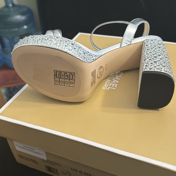 Michael Kors Silver Women's Sandals - Picture 5 of 5